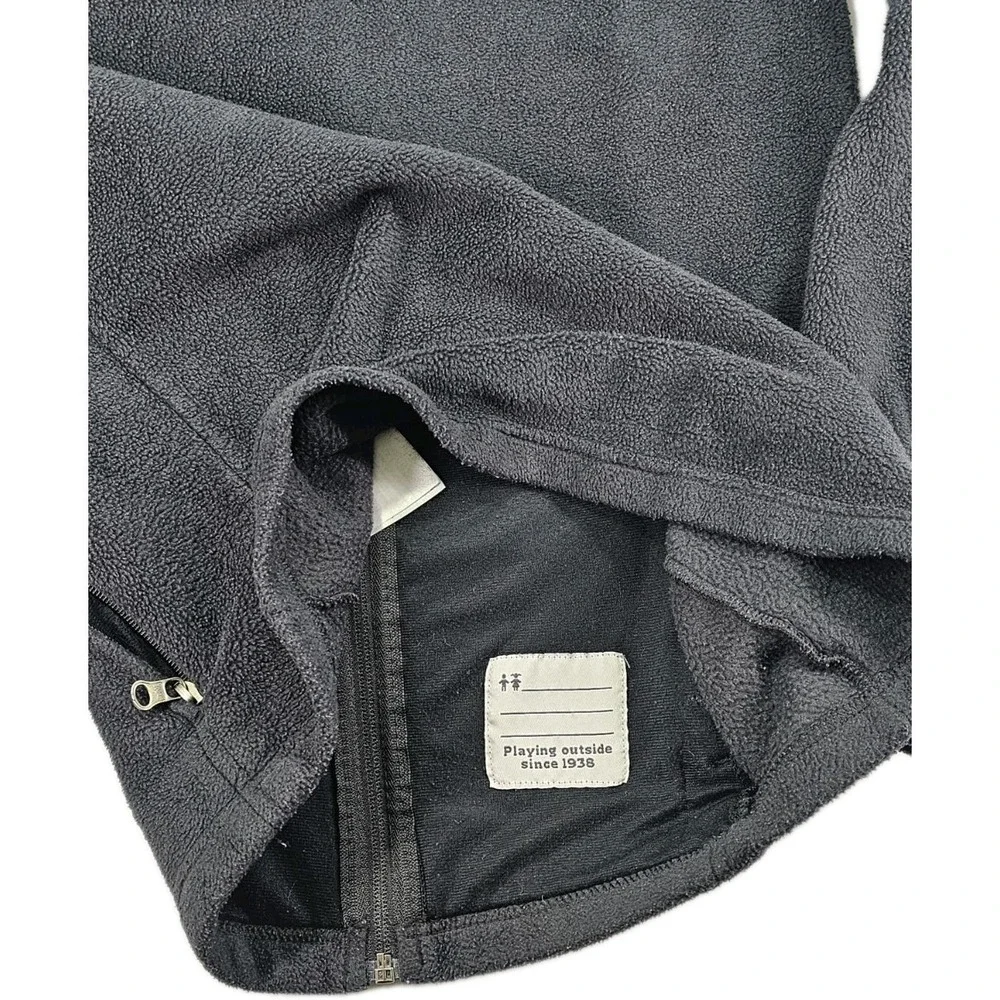 Columbia Steens II Mountain Fleece Jacket Boys Youth Large 14/16 Grey Full‎ Zip
